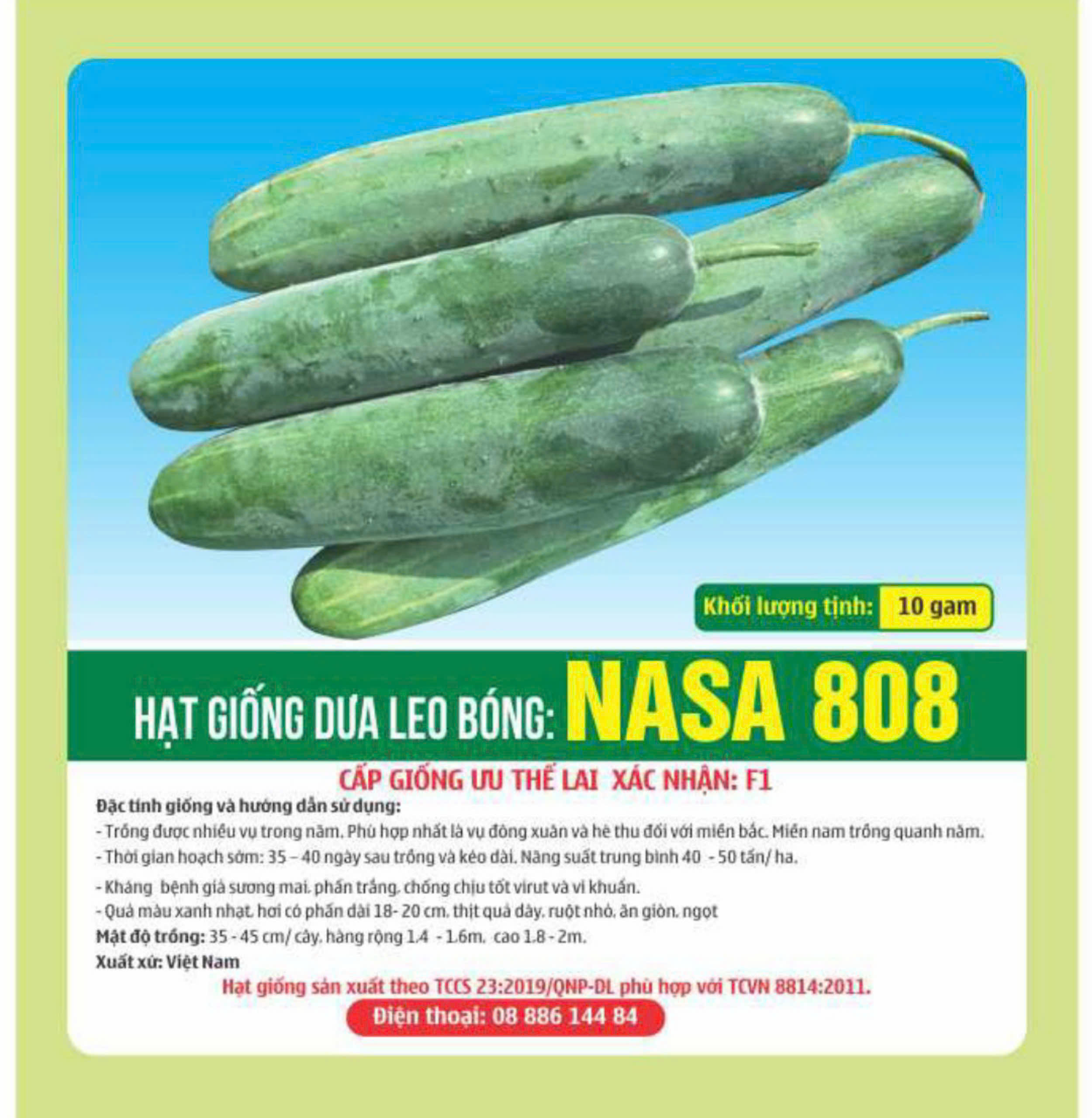 hat-giong-dua-leo-bong-nasa-808-cap-giong-f1